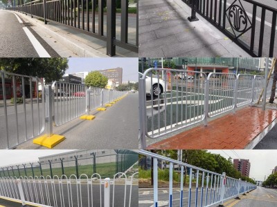 市政交通护栏定制厂家 道路中间隔离栏人行道防护栏批发