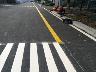 苏州人行道划线一米价格 苏州人行通道斑马线画线价格图3
