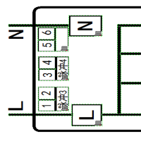 DDEB2S-20D/3X16A 宿舍智能管理模块