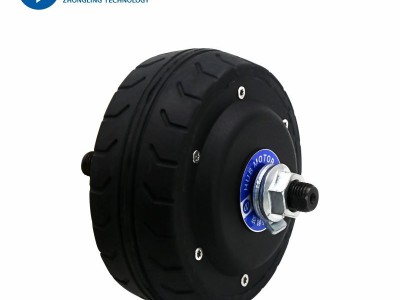 中菱科技4寸机器人轮毂伺服电机送餐清扫机器人图3