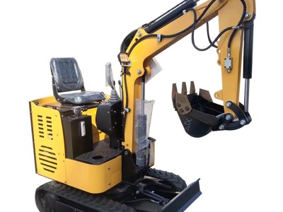 稻香1吨液压挖掘机报价 履带式回转挖机厂家 果园用挖掘机图3