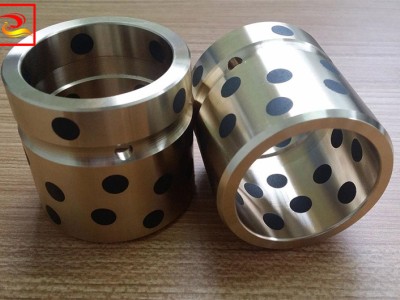 DF-5(2)铝青铜石墨铜套定制加工图2