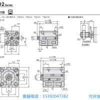 供应SSD2-L-40-15-T0H3-D,CKD气缸