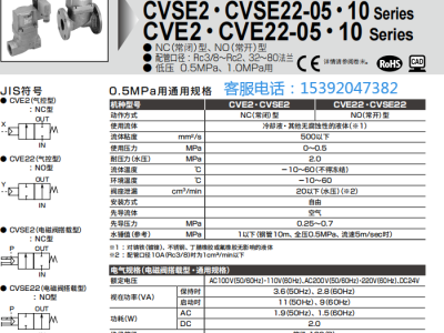 代理CKD电磁阀CVSE3-20A-35-03RS-3全新