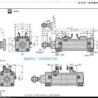 SCA2-00-50B-70-T0H-D，CKD气缸