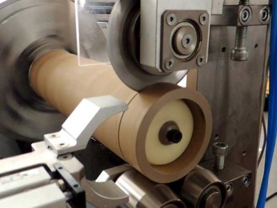 德力实纸管切管机 分切机 纸管精切机图3