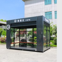 郑州吸烟亭户外吸烟室公共吸烟室厂家