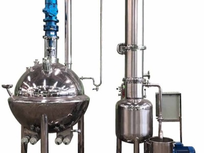 双层不锈钢反应釜实验室小型高温高压蒸馏真空反应器图2
