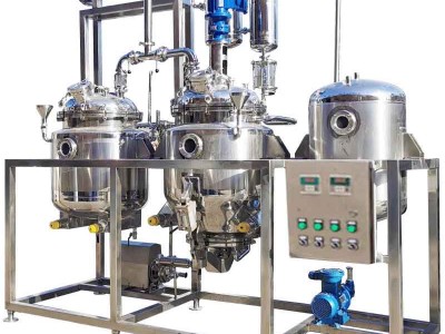 双层不锈钢反应釜实验室小型高温高压蒸馏真空反应器图5