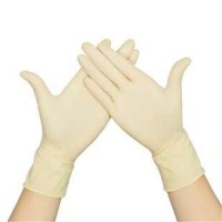 一次性乳胶手套橡胶检查防护隔离口腔实验室电子工业汽修家居通用