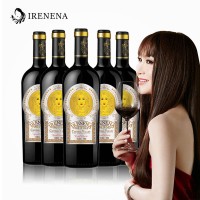 IRENENA红酒温碧霞自创品牌进口智利干红葡萄酒佳酿750ML