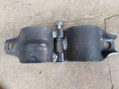 施工电梯管卡扣件 施工升降机配件铁板扣件  济南恒义建筑机械图2