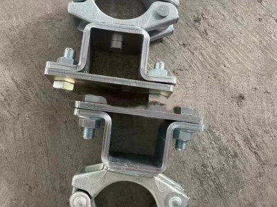 施工电梯铁皮扣件电梯升降机配件 管卡 管扣 济南恒义建筑机械图3