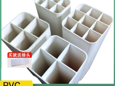通信四孔格栅管六孔PVC管地埋九孔格栅管图3