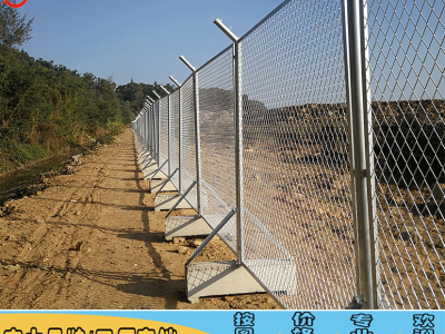 厂家定制桥梁防护网农产品基地围栏网水库边框护栏网图1