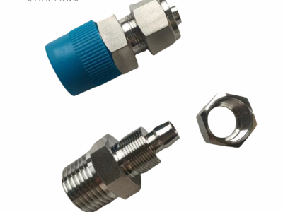 2507快拧接头 双相钢2205材质快拧接头 卡套接头图2