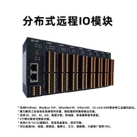 EtherNet/IP 智能分布式I/O模块 4AIAO / 8AI /8AO 模拟量输入输出 DDC控制器扩展IO模块适配器