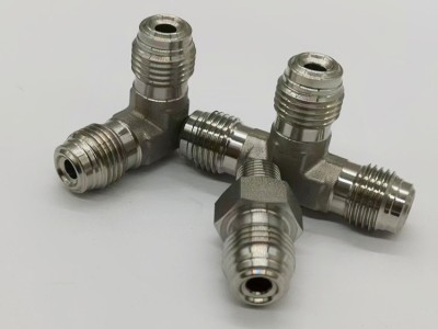 316L不锈钢VCR三通 ,BA/EP级VCR接头VCR弯头图2