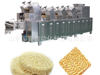 荞麦面 菠菜面 紫薯面加工生产线 厂家供应方便面生产设备图1