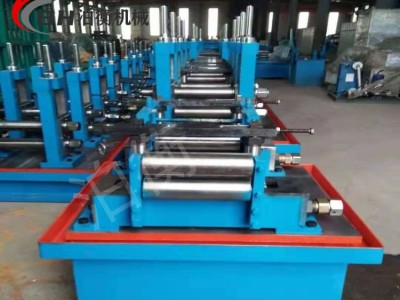 供应建材方管加工机器圆管生产线图2