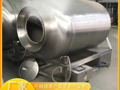 鸡胸肉真空滚揉机 肉制品搅拌嫩化设备 火腿腌制入味机图2