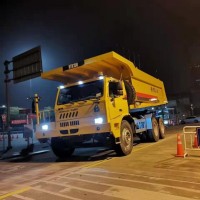 新版重汽【黄河150矿山霸王宽体车】配置价格