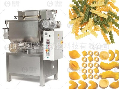 贝壳通心粉意大利面生产线 螺旋面加工机械 辅食蔬菜面生产设备图2