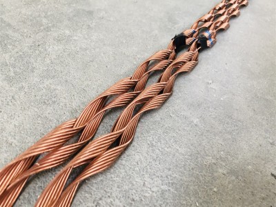 电气化铁路接触网用护线条 铁路承力索保护条铜包钢护线条型号全图2