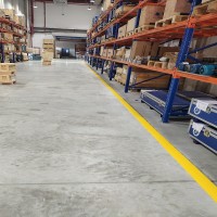 苏州工厂车间道路标线、车间货品堆放区画线、通道划线价格