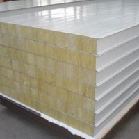 彩钢岩棉复合板非标尺寸定制加工