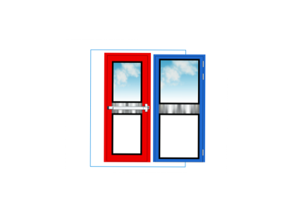 双层玻璃安全门搭配推杆锁优势解析图2