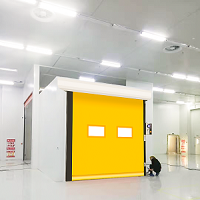 PVC快卷门的柔性卷帘设计优势