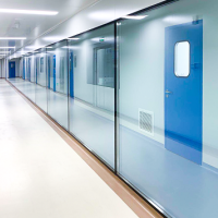 洁净双层窗平整化设计对墙面洁净度提升