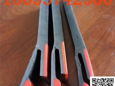 导料槽防溢裙板，300*18mm,Y型阻燃裙边，长尾/短定制图2