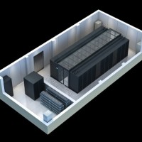 无锡机房俯视效果图设计|机房指挥中心效果图制作