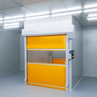 PVC快卷门在多尘环境下的维护重点