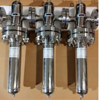 ​定制款35MPa氢气过滤器 不锈钢高压气体过滤器