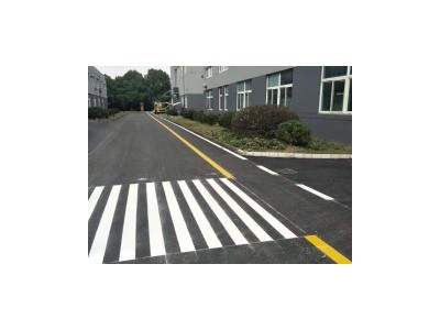 苏州东渚镇工厂画人行通道线图3