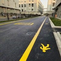 昆山人行道、人行通道线、人行横道线也称斑马线