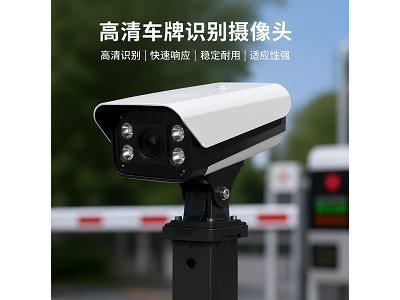 高清车牌识别系统 停车场道闸一体机 车牌识别摄像头图3