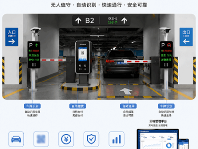 停车场停车收费系统 车牌识别* 智能停车管理系统图3