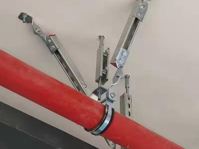 成品装配式抗震支架 建筑机电水管抗震支架图3
