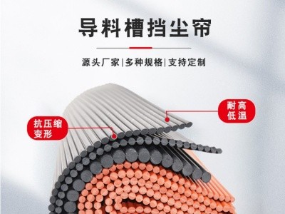 密封挡尘帘橡胶抑尘导料槽防尘帘图2