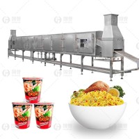 即食方便面生产设备 小型油炸方便面机械